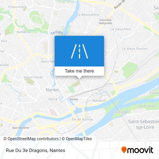 Rue Du 3e Dragons map