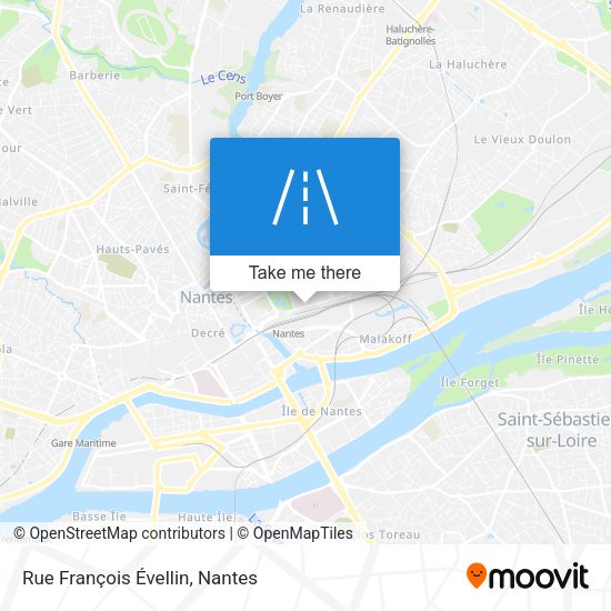 Rue François Évellin map