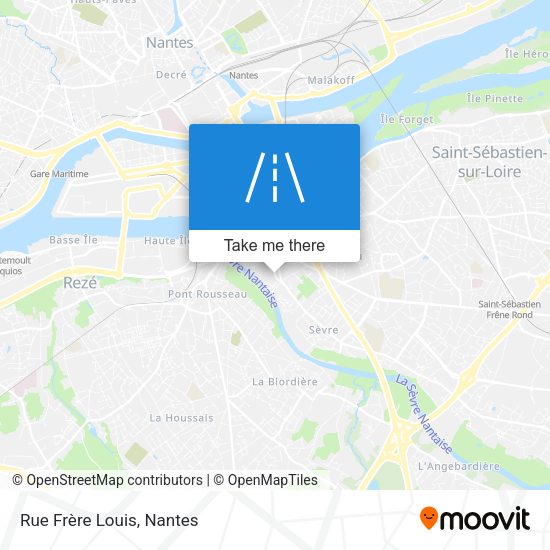 Rue Frère Louis map
