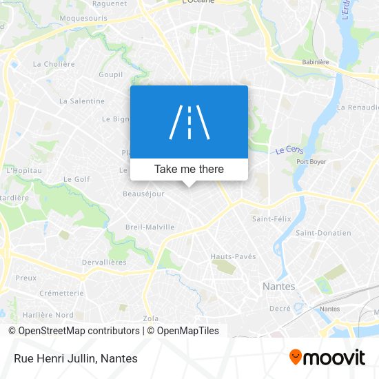 Rue Henri Jullin map