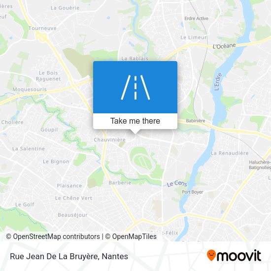 Rue Jean De La Bruyère map