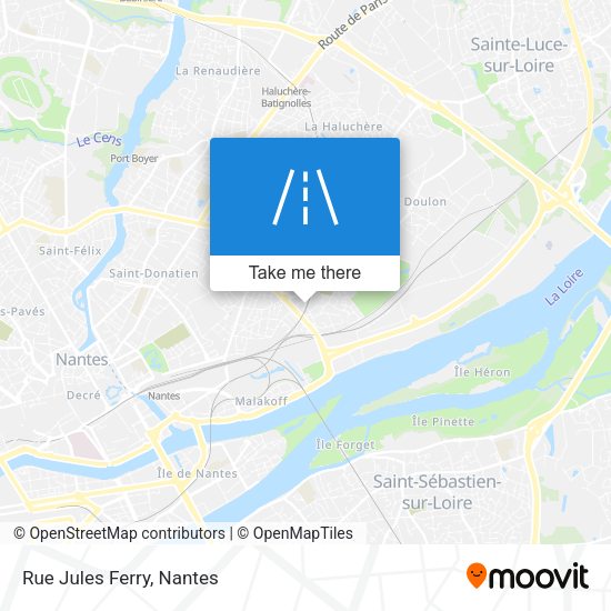 Rue Jules Ferry map