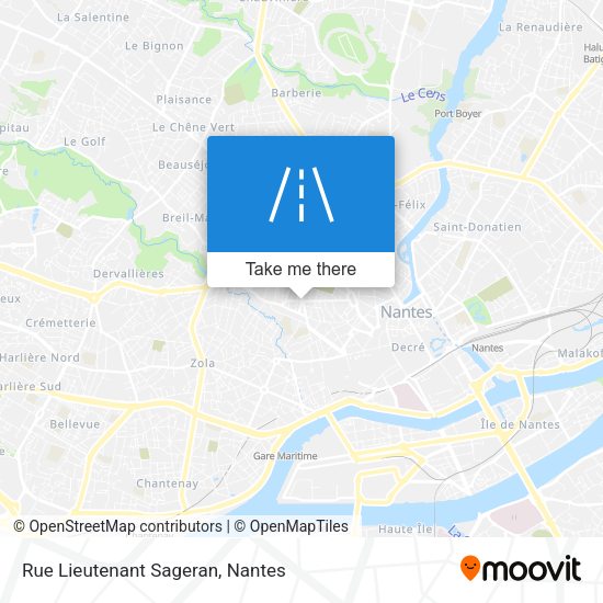 Rue Lieutenant Sageran map