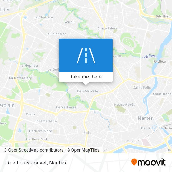 Rue Louis Jouvet map