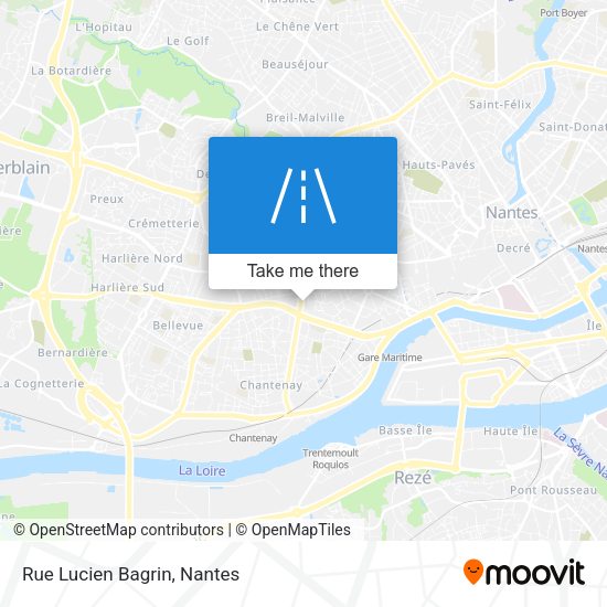 Rue Lucien Bagrin map
