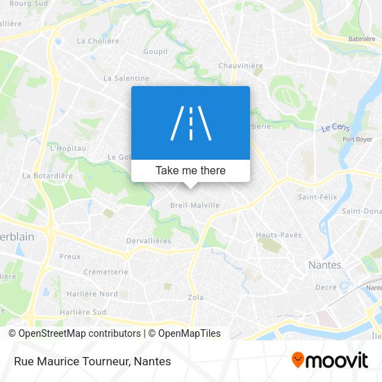 Rue Maurice Tourneur map