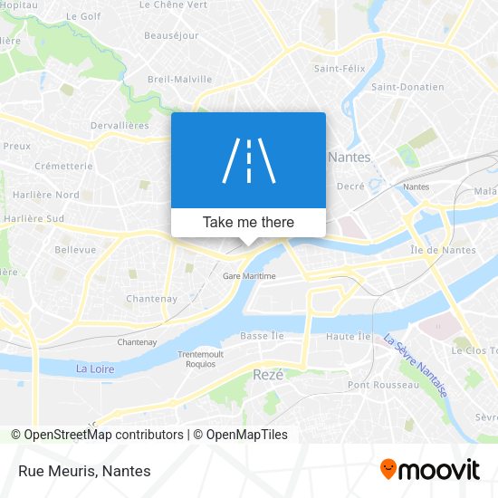 Rue Meuris map