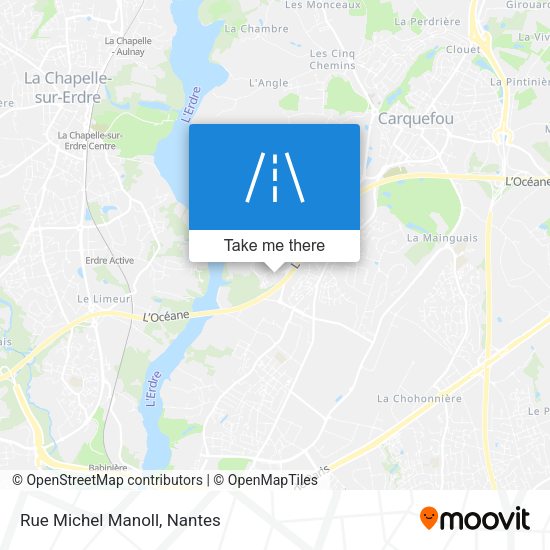 Rue Michel Manoll map
