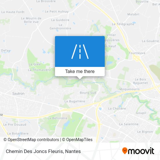 Chemin Des Joncs Fleuris map