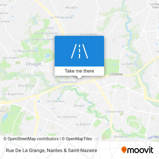 Rue De La Grange map