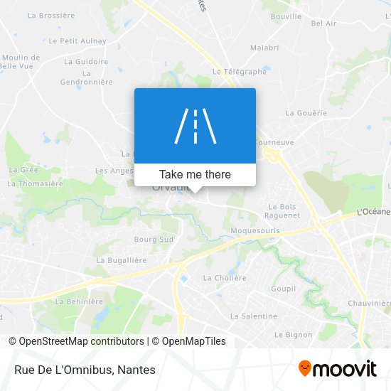 Rue De L'Omnibus map