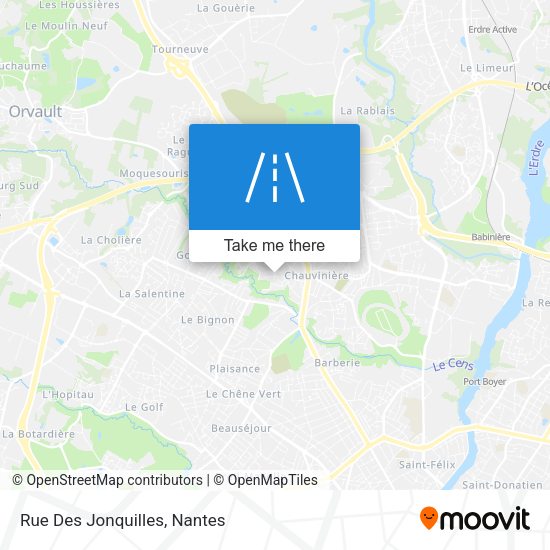 Rue Des Jonquilles map