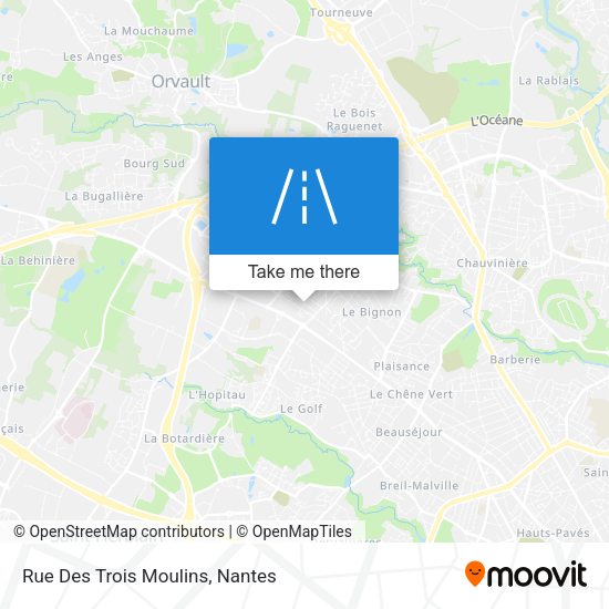 Rue Des Trois Moulins map
