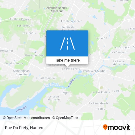 Rue Du Frety map