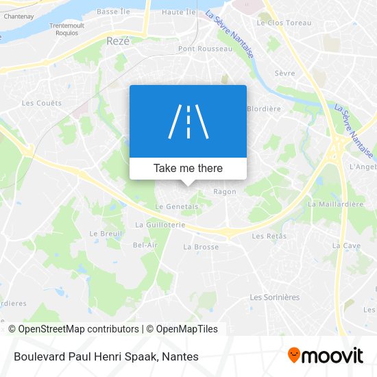 Boulevard Paul Henri Spaak map