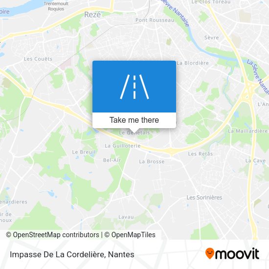 Impasse De La Cordelière map