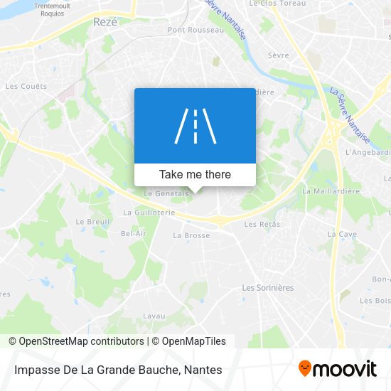 Impasse De La Grande Bauche map
