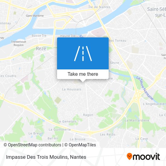 Impasse Des Trois Moulins map