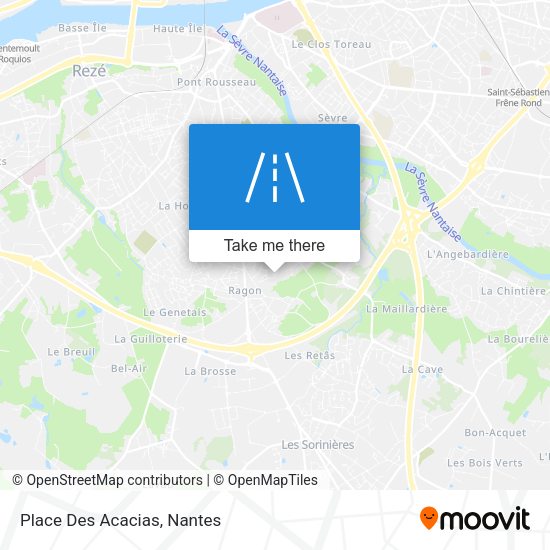 Place Des Acacias map