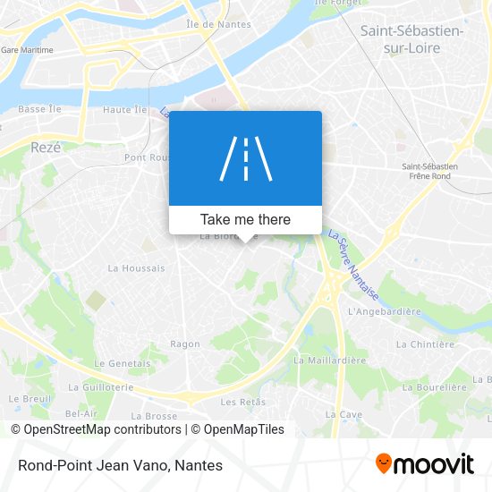 Rond-Point Jean Vano map