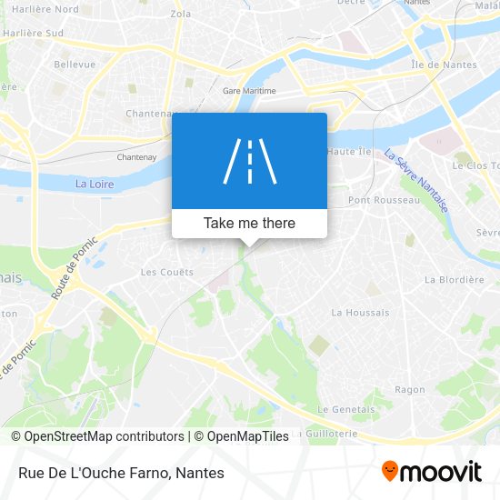 Rue De L'Ouche Farno map