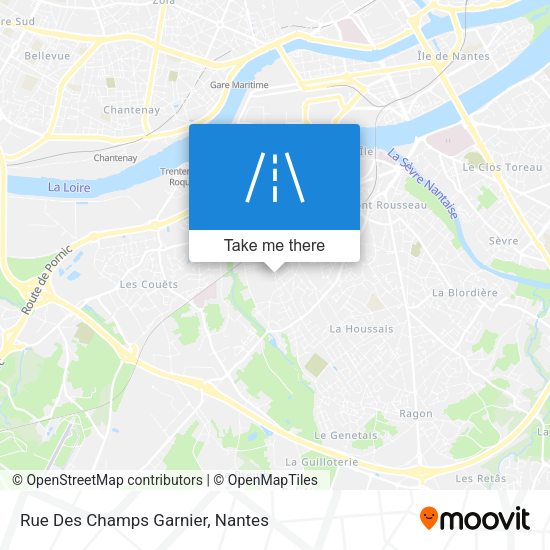 Rue Des Champs Garnier map