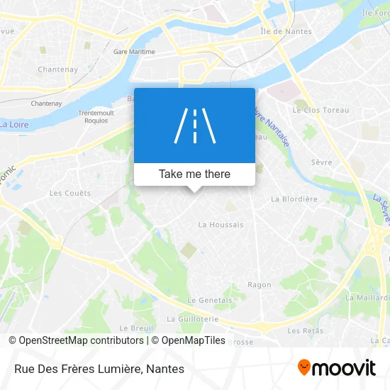 Mapa Rue Des Frères Lumière