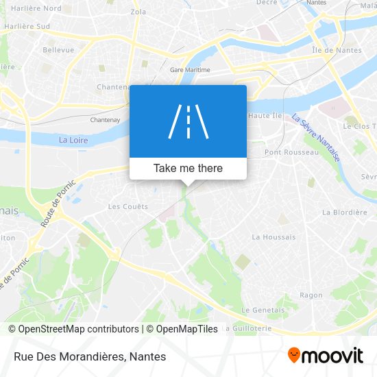 Rue Des Morandières map