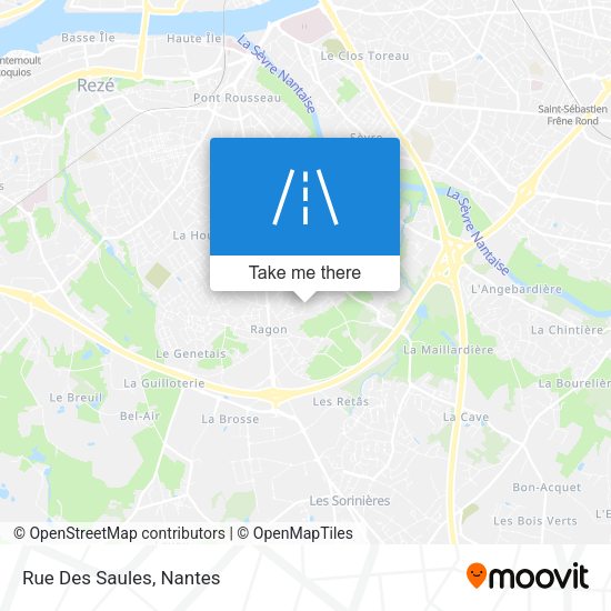 Rue Des Saules map