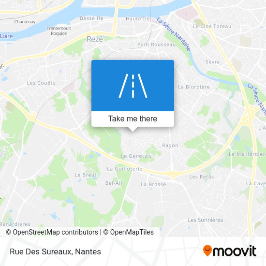 Rue Des Sureaux map