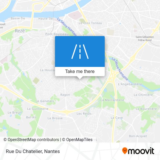 Rue Du Chatelier map