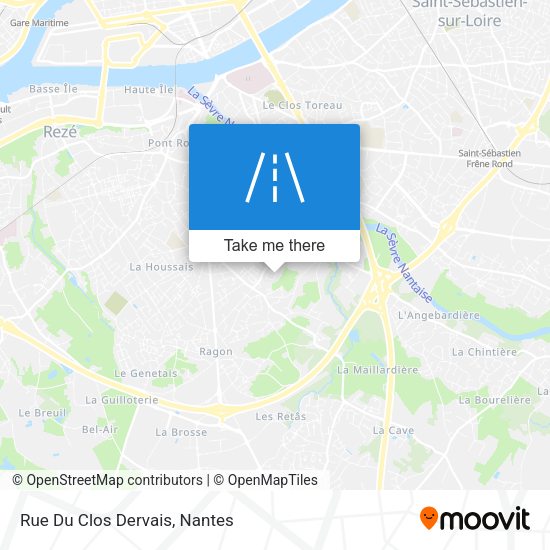 Rue Du Clos Dervais map