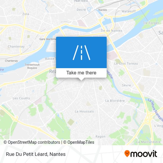 Rue Du Petit Léard map