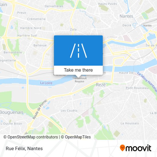Rue Félix map