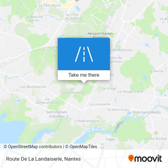 Route De La Landaiserie map