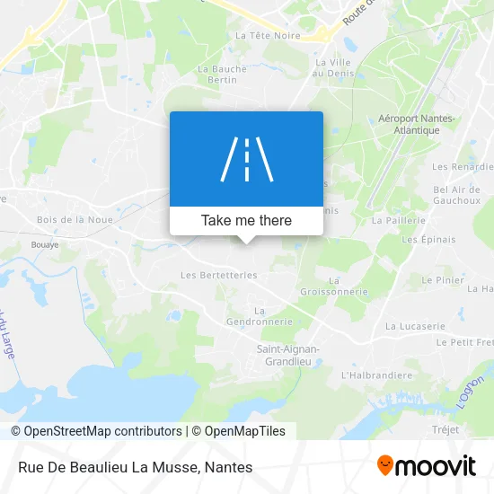 Rue De Beaulieu La Musse map