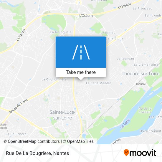 Rue De La Bougrière map