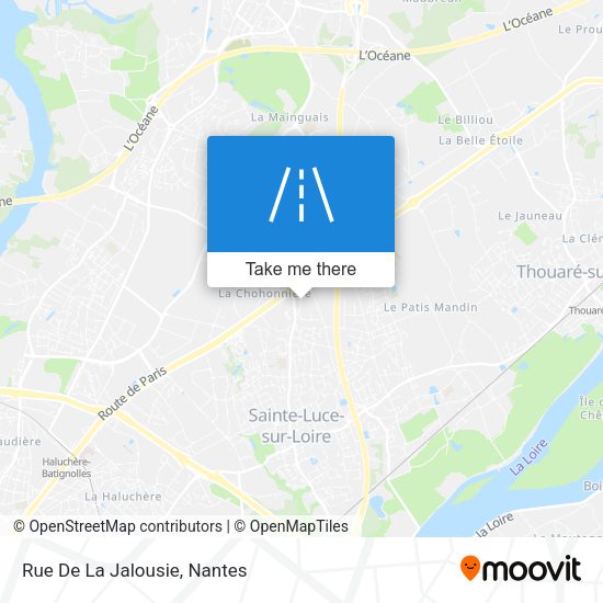 Rue De La Jalousie map
