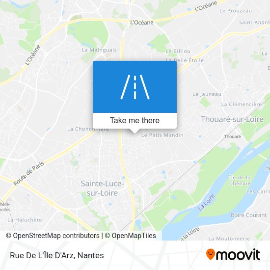 Rue De L'Île D'Arz map