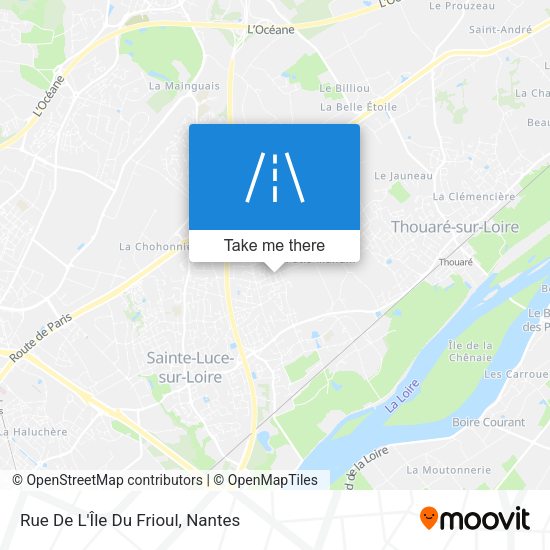 Rue De L'Île Du Frioul map