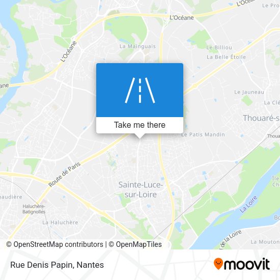 Rue Denis Papin map