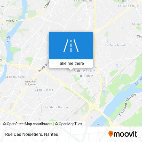 Rue Des Noisetiers map