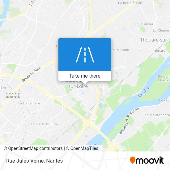 Rue Jules Verne map