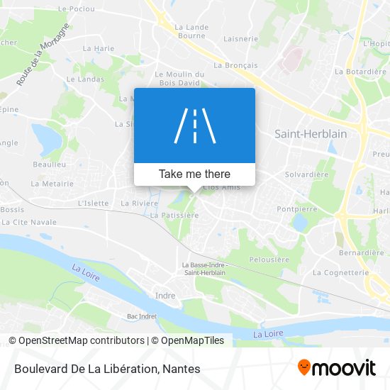 Mapa Boulevard De La Libération