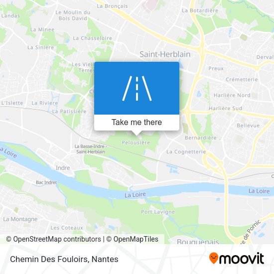 Chemin Des Fouloirs map