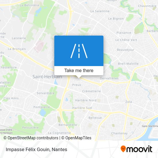 Impasse Félix Gouin map