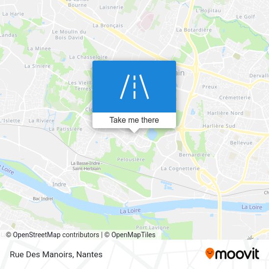 Rue Des Manoirs map