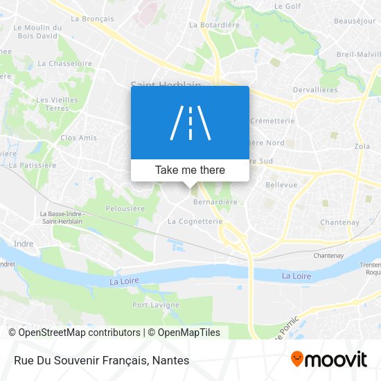 Rue Du Souvenir Français map