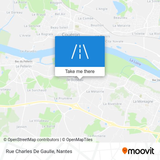Rue Charles De Gaulle map