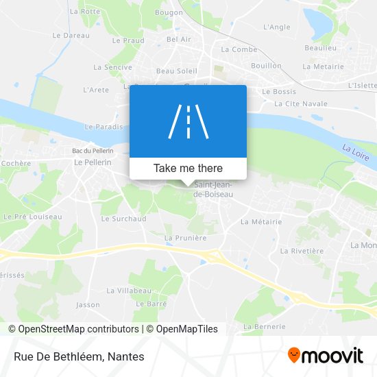 Rue De Bethléem map